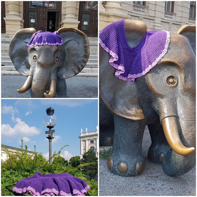 Anleitung Häkel Schulter Rüschen Kragen / Blume vom Waldes Rand