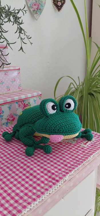 Hat super geklappt und der Frosch ist der Hammer 👍🏻🥰