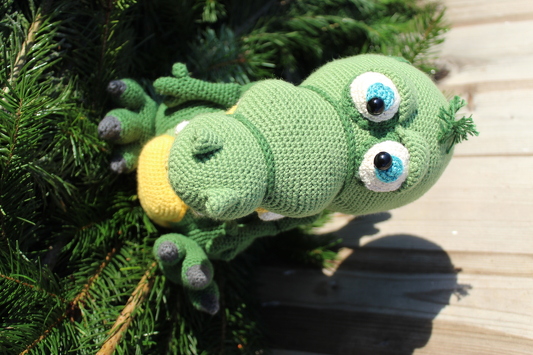 Krokodil MIT Vögelchen