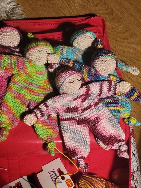 Häkelanleitung - Schlafpüppchen 'kleiner Zwerg'