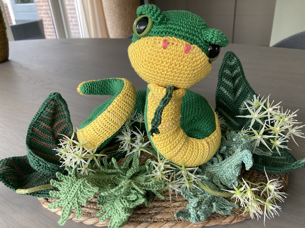 Anaconda - Kollektion Amazonas Häkelanleitung Amigurumi
