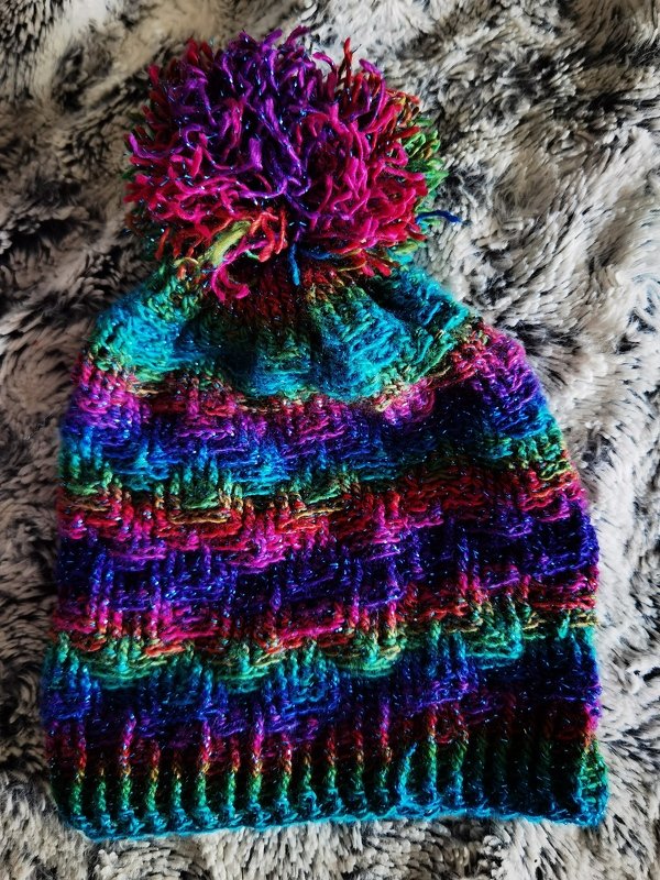 Wintersparset "Snow Mountains" Häkelanleitung für Mütze und Loop