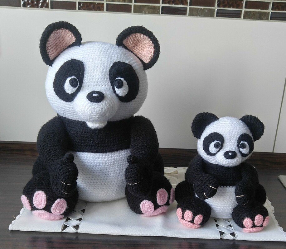 Großer UND kleiner Panda