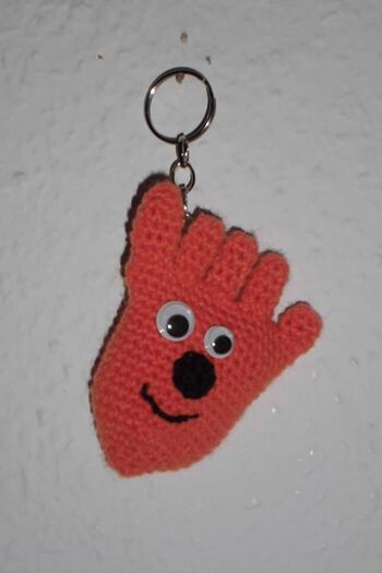 Von einem lieben Fan heute gekauft und schon gehäkelt und persönlich abgewandelt - VIELEN DANK für dein Foto