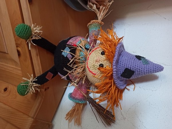 Egon die Vogelscheuche, Herbstdeko oder Treppen-oder Kantenhocker Herbst