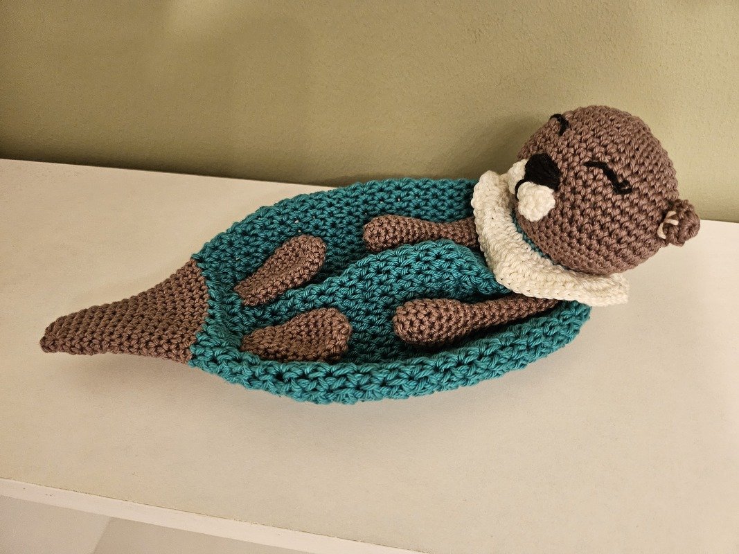 Sparset Otter Lisa Schmusetuch und Greifling