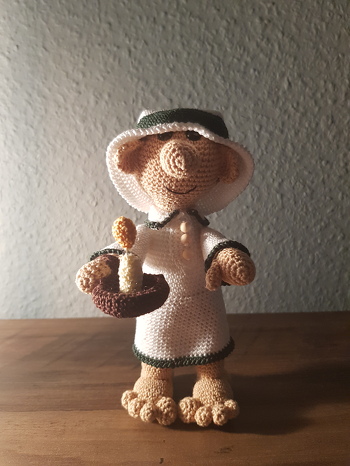 Süser kleiner Schlafwandler.