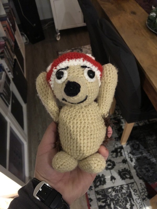 Häkelanleitung Günther der Wald - Igel