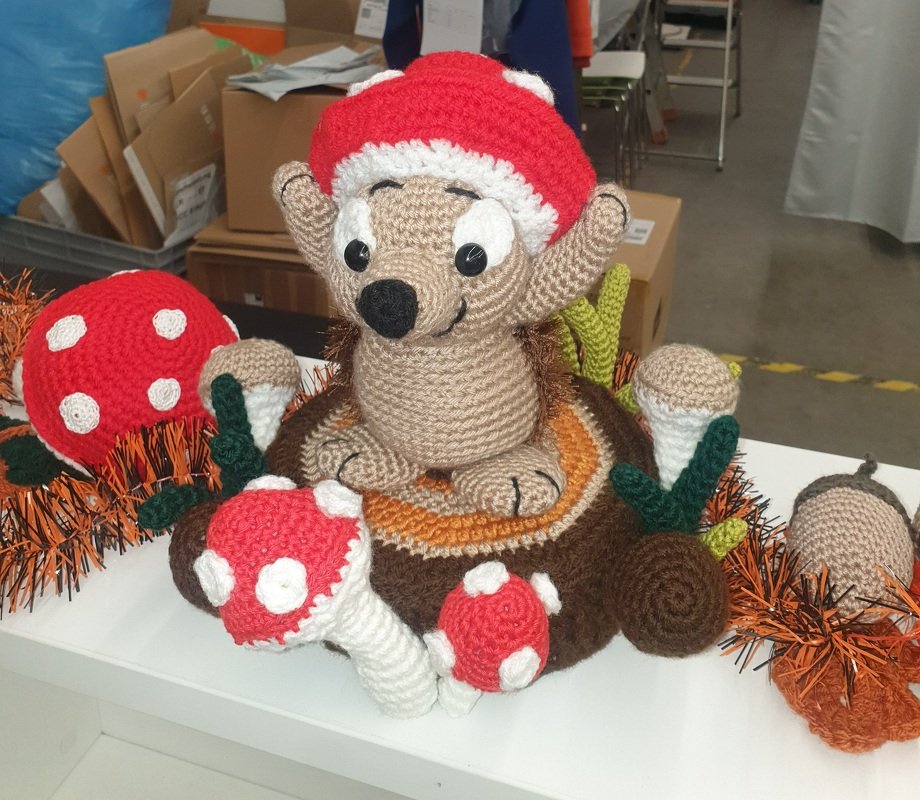 Häkelanleitung Günther der Wald - Igel