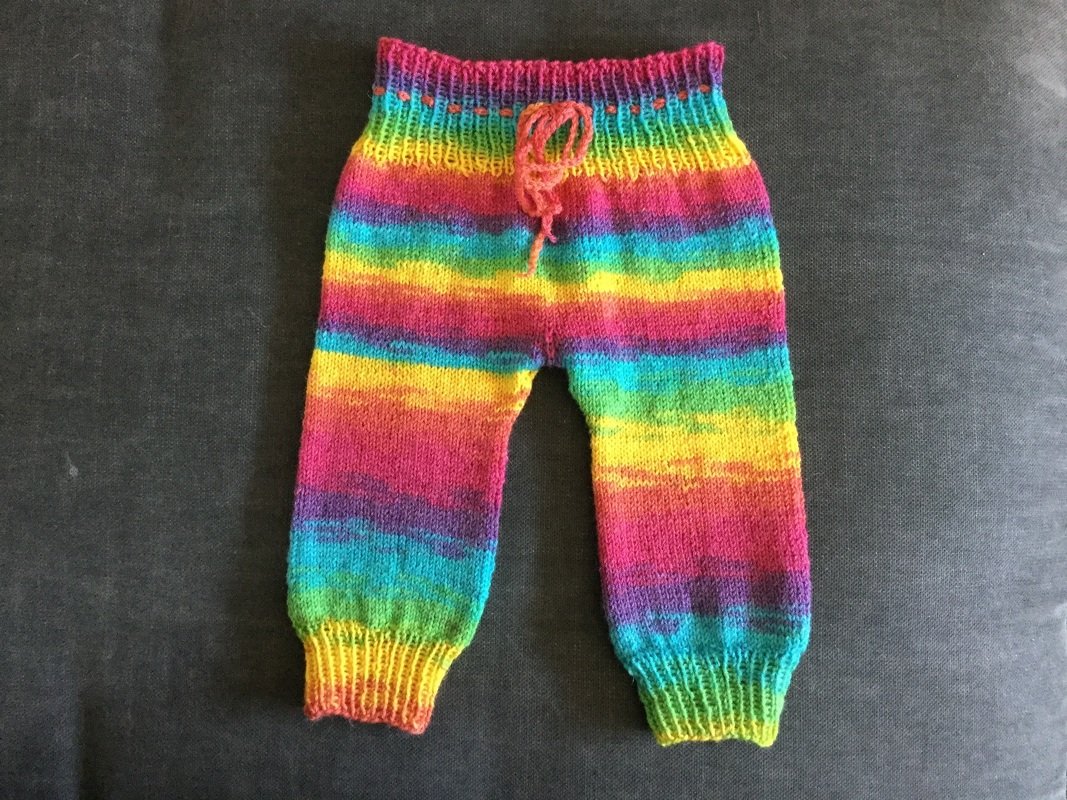 Babyhose Noah - Strickanleitung - 0 - 3 Monate