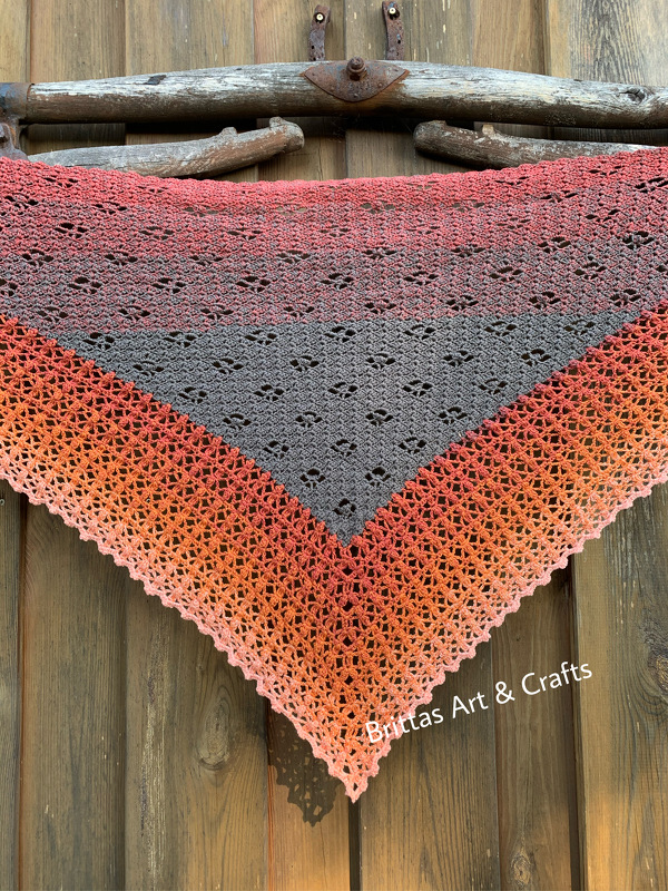 "Namibia" Crochet Shawl Pattern