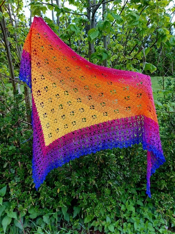 Namibia Häkeltuch Anleitung