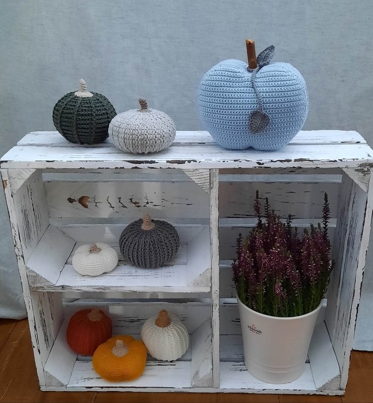 Häkelanleitung "Apfel Æble"