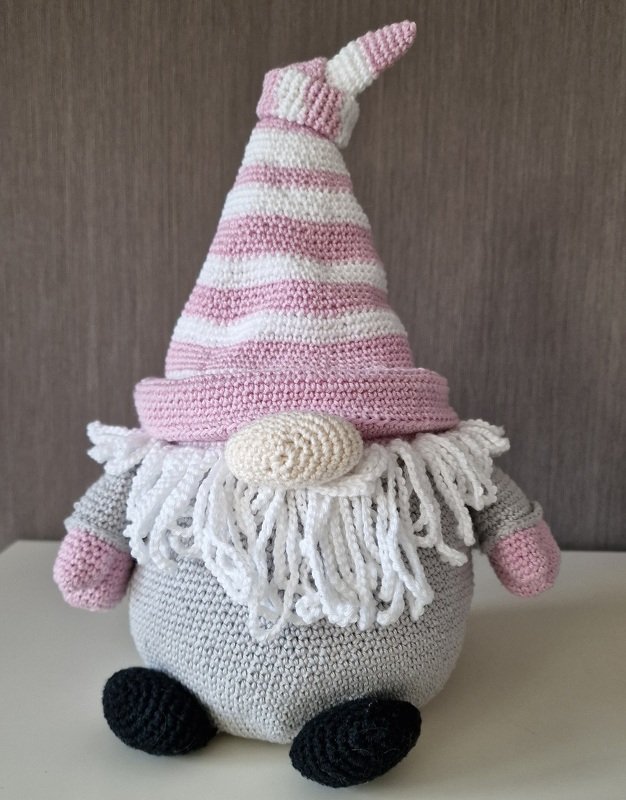 Gnome - Doorstop, Decoration - Crochet Pattern