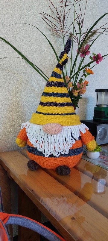Gnome - Doorstop, Decoration - Crochet Pattern