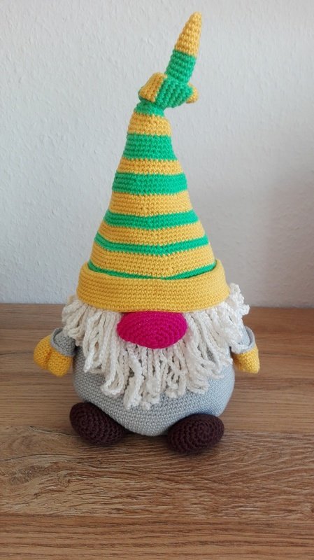 Gnome - Doorstop, Decoration - Crochet Pattern