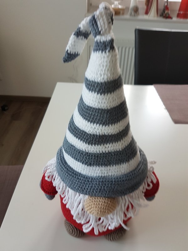 Wichtel - Türstopper, Deko - Häkelanleitung