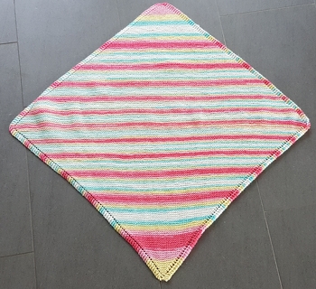 Super für Resteverarbeitung oder einfach losstricken, ohne viel nachzudenken. Ich liebe diese Variante!