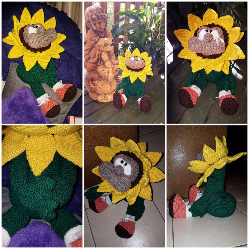Crochet Pattern "The Sunflower"
