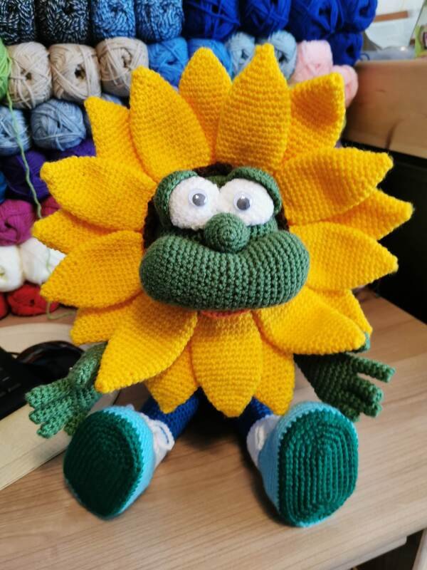 Crochet Pattern "The Sunflower"