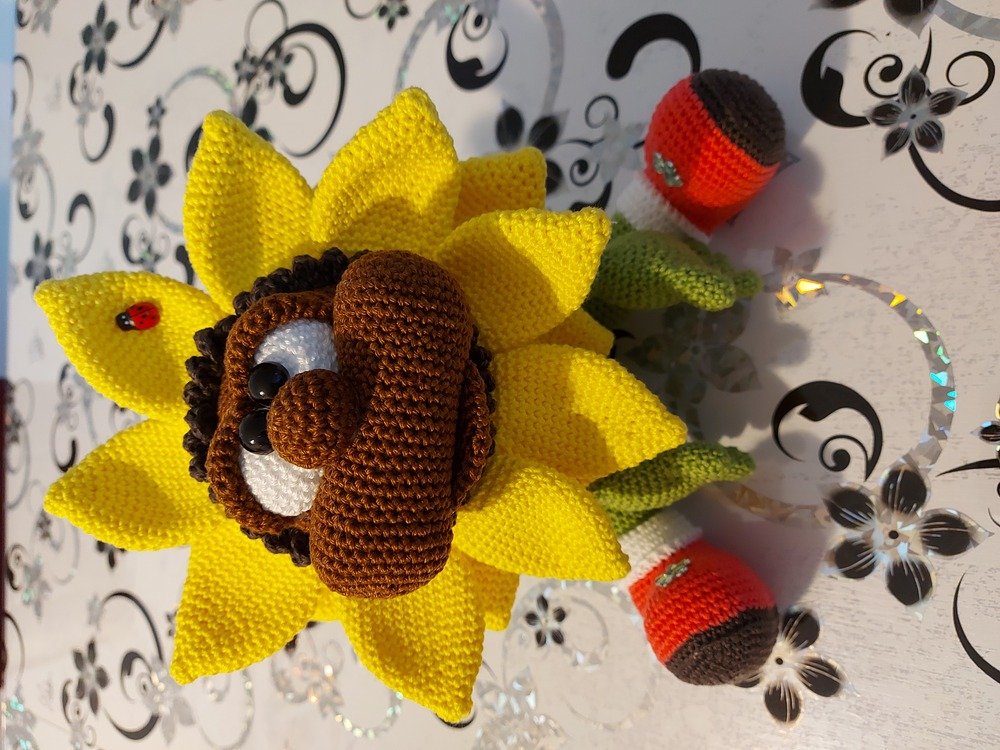 Crochet Pattern &quot;The Sunflower&quot;