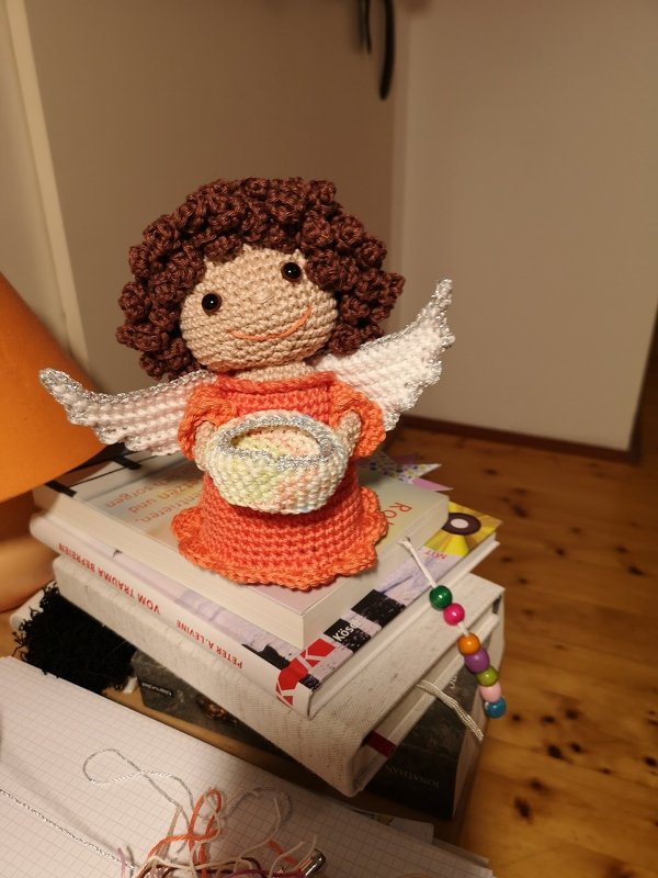 Pattern Tealight Candle Holder Angel “Karlie”