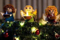 Häkelanleitung &quot;Teelichthalter Engel Karlie&quot; (Überarbeitete Version)