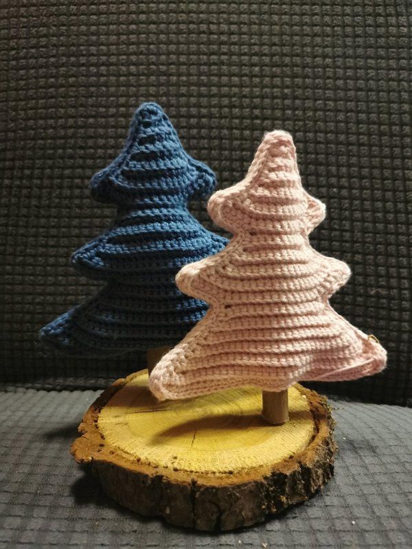 Häkelanleitung - Tannenbäumchen &#039;Shabby Chic&#039;