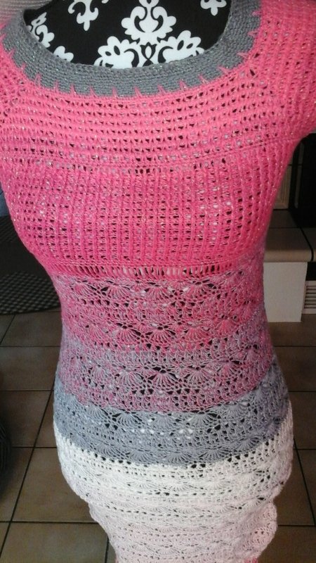 Häkelanleitung Meine total verrückte Tunika