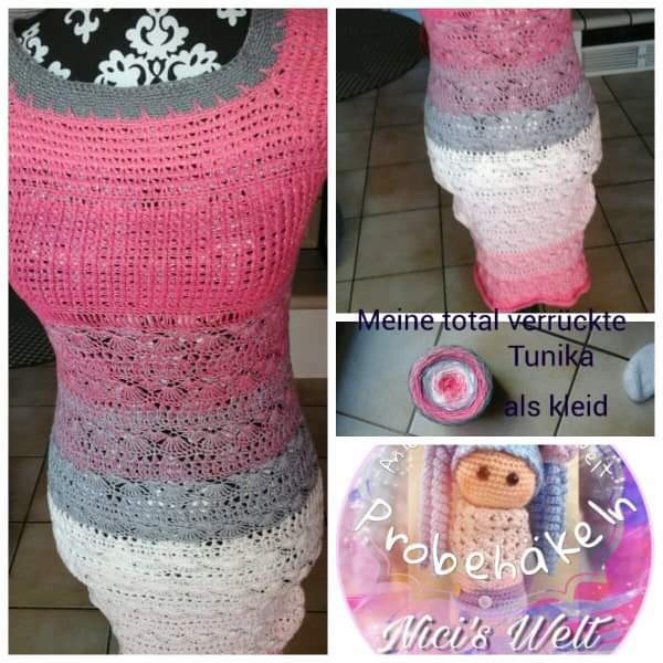 Häkelanleitung Meine total verrückte Tunika