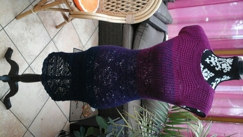 ich mag die Anleitung toll geschrieben , meins wurde wieder zum kleid 1500ll 3 Fäden grosse 36