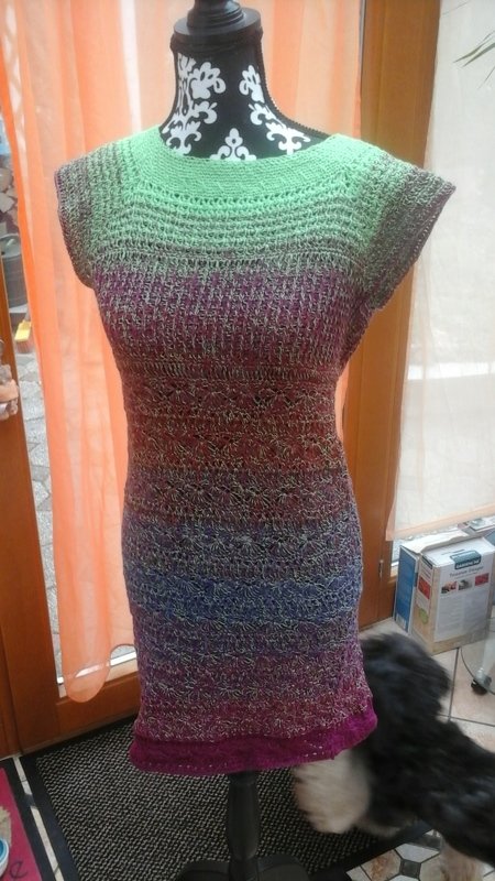 Häkelanleitung Meine total verrückte Tunika