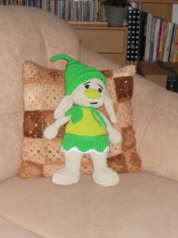 Häkelanleitung / Amigurumi / Calen, die Waldelfe