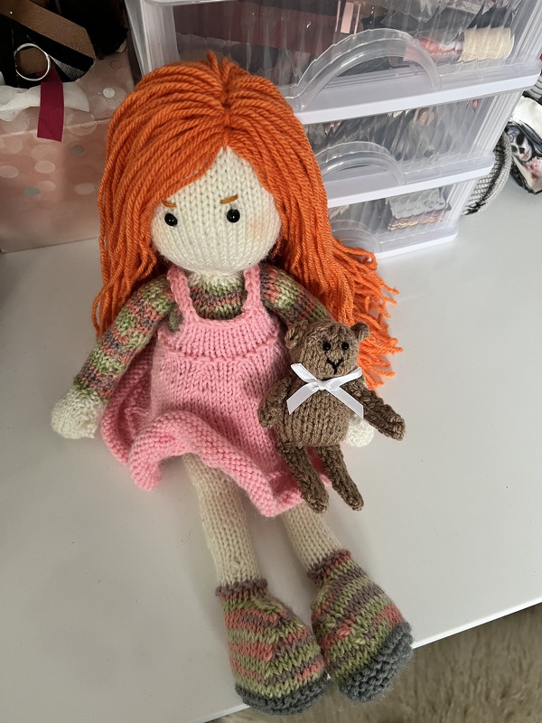 My candy doll Jane (PDF knitting pattern)