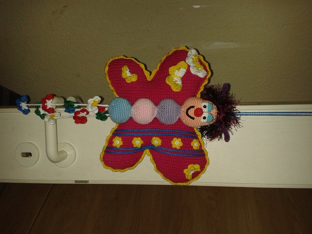 Lach mit mir Schmetterling - Häkelanleitung von Diana´s kleiner Häkelshop