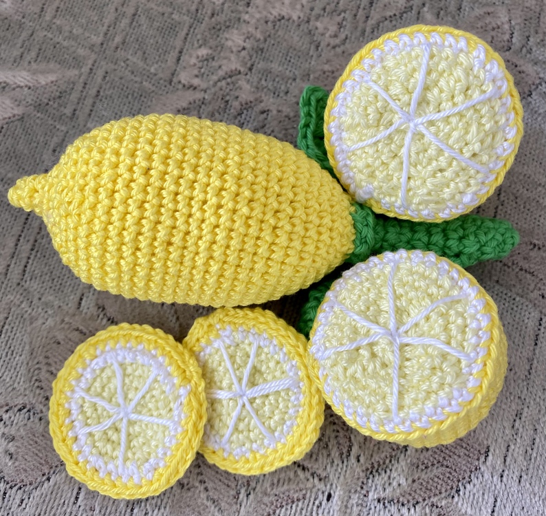 Zitronen Häkelanleitung