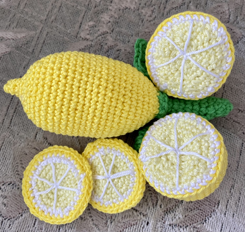 Zitronen Häkelanleitung