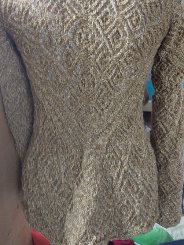 Strickanleitung Jacke // Cardigan // Hexagonjacke Heksagona