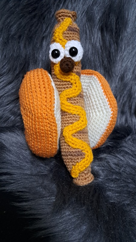 Funny Sausage - Hot Dog - crochet patterns