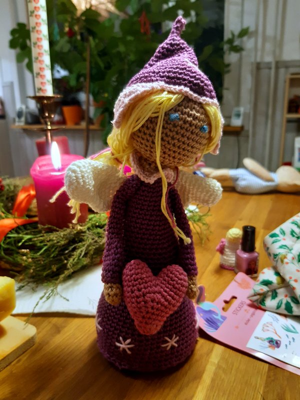 Noelle, Amigurumi Crochet Pattern Christmas Angel
