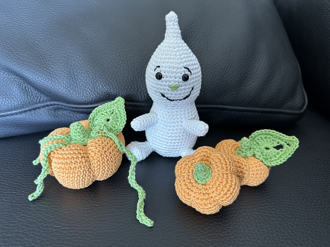 Spuk im Kürbisfeld, Häkelanleitung