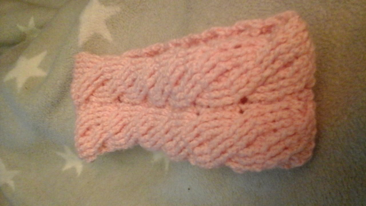 Anleitung Stirnband Zöpfli