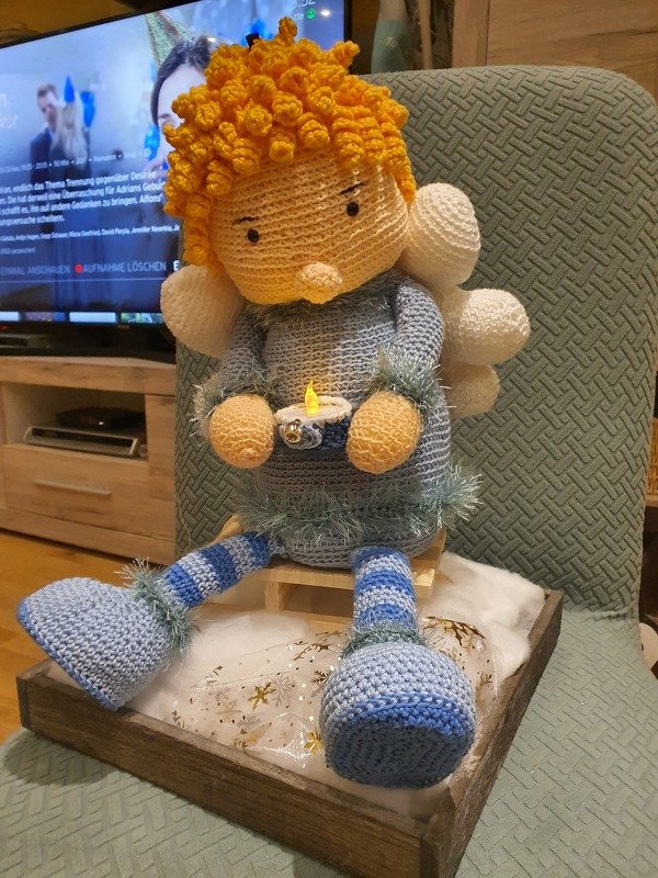 Häkelanleitung, Engelchen Esme