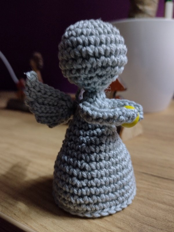 Häkelanleitung für kleine Engelchen - Schutzengel oder Weihnachtsdeko