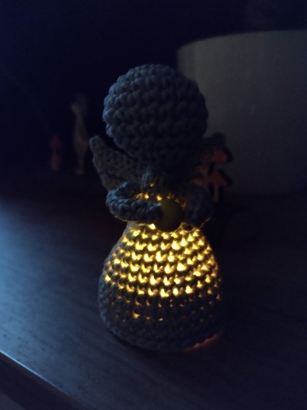 Häkelanleitung für kleine Engelchen - Schutzengel oder Weihnachtsdeko