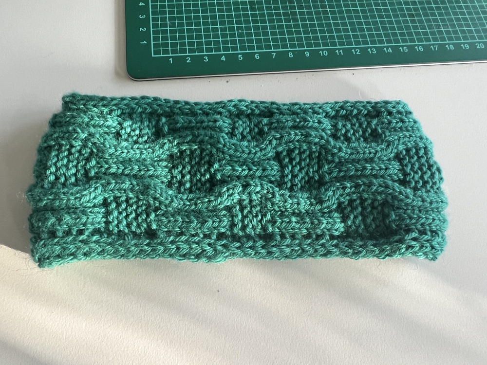 Headband &quot;Anouk&quot;, knitting pattern, 5 sizes