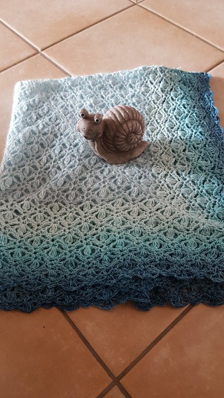 Mana Decke Babydecke - quadratisch oder rechteckig - Häkel-Anleitung