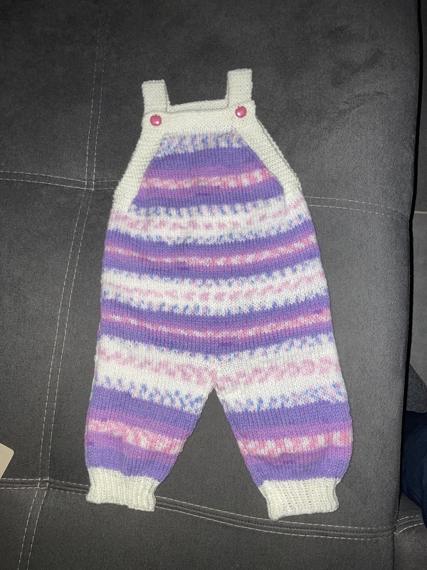 Strickanleitung Babyset  RAMSEY Gr. 50 3-teilig für Reborn und Baby