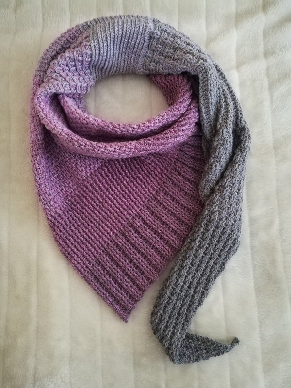 Anleitung Häkeltuch Dreamy ein Zauber aus Reliefstäbchen