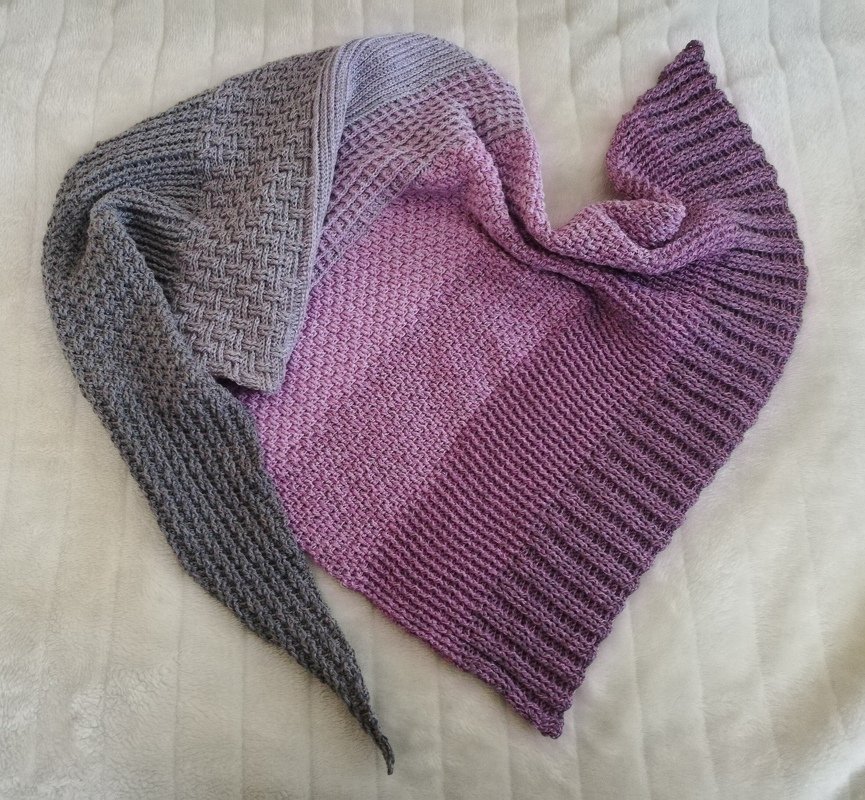 Anleitung Häkeltuch Dreamy ein Zauber aus Reliefstäbchen